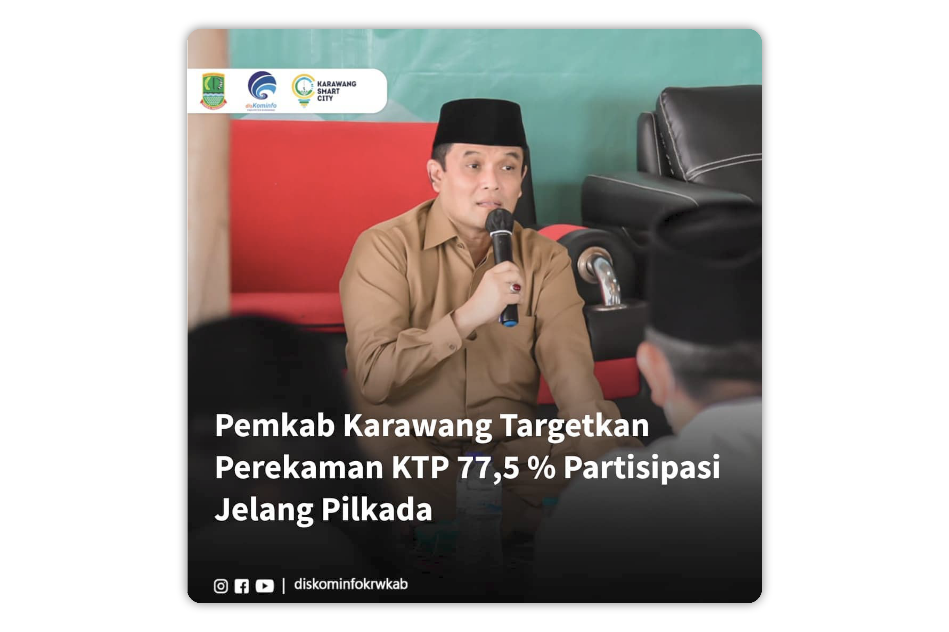 Pemkab Karawang Targetkan Perekaman KTP 77,5 Persen Partisipasi Jelang ...